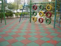 1橡胶地垫|室外橡胶安全地垫|幼儿园橡胶安全地垫