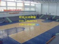 nba篮球地板 篮球场专用地板 体育馆专用木地板